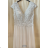 Langes, elegantes, ärmelloses Damenkleid (Einheitsgröße S/M) ITALIAN FASHION FMPRP239336