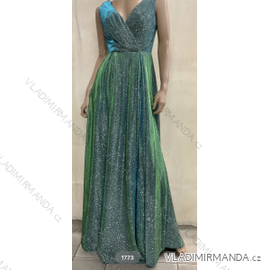 Langes, elegantes, ärmelloses Damenkleid (Einheitsgröße S/M) ITALIAN FASHION FMPRP231773