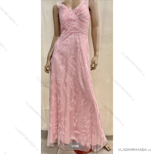 Langes, elegantes, trägerloses Damenkleid (Einheitsgröße S/M) ITALIAN FASHION FMPRP231748