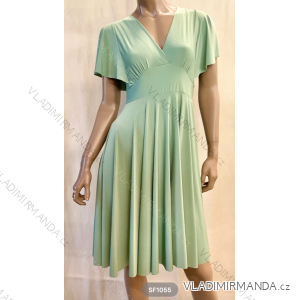 Kurzarmkleid für Damen (Einheitsgröße S/M) ITALIAN FASHION FMPRP23SF1055