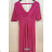 Langes, kurzärmliges Damenkleid (Einheitsgröße S/M) ITALIAN FASHION FMPRP23SF6054
