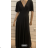 Langes, kurzärmliges Damenkleid (Einheitsgröße S/M) ITALIAN FASHION FMPRP23SF6054