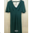 Langes, kurzärmliges Damenkleid (Einheitsgröße S/M) ITALIAN FASHION FMPRP23SF6054