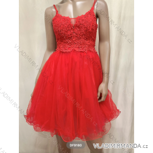 Elegantes Abendkleid für Damen mit Trägern (S/M EINHEITSGRÖSSE) ITALIAN FASHION FMPRP23DF9180