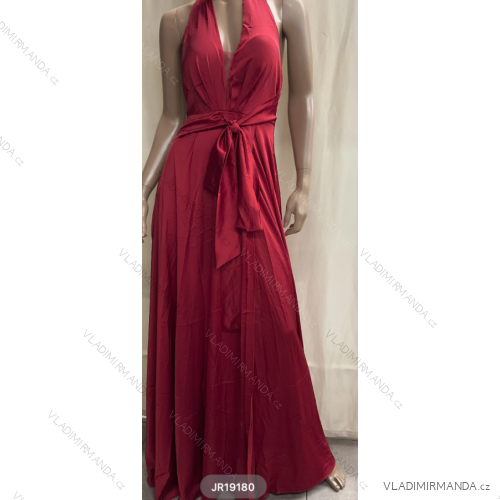 Langes, elegantes, ärmelloses Damenkleid (Einheitsgröße S/M) ITALIAN FASHION FMPRP23JR19180
