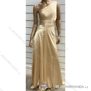 Langes, elegantes, ärmelloses Damenkleid (Einheitsgröße S/M) ITALIAN FASHION FMPRP232292