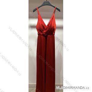 Langes, elegantes, trägerloses Partykleid für Damen (SL) FRENCH FASHION FMPEL23VIRGINIE