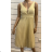 Elegantes Damenkleid mit plissierten Trägern (Einheitsgröße S/M) ITALIAN FASHION FMPRP23HM2306