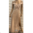 Langes, elegantes Carmen-Kleid für Damen (Einheitsgröße S/M) ITALIAN FASHION FMPRP231672