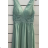 Langes, elegantes, ärmelloses Damenkleid (Einheitsgröße S/M) ITALIAN FASHION FMPRP23Q2021