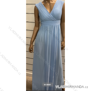 Langes, elegantes, ärmelloses Damenkleid (Einheitsgröße S/M) ITALIAN FASHION FMPRP23M-8881