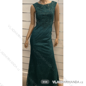 Langes, elegantes, ärmelloses Partykleid für Damen (Einheitsgröße S/M) ITALIAN FASHION FMPRP238128