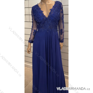 Langes Party-Langarmkleid für Damen (Einheitsgröße S/M) ITALIAN FASHION FMPRP23DF8975-1