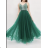 Langes, elegantes Partykleid für Damen mit Trägern (S/M EINHEITSGRÖSSE) ITALIAN FASHION FMPRP239286