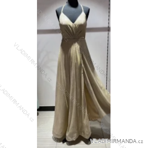 Langes elegantes Damenkleid mit Trägern (S/M EINHEITSGRÖSSE) ITALIAN FASHION FMPRP23C9326