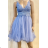 Elegantes trägerloses Damenkleid (S/M EINHEITSGRÖSSE) ITALIAN FASHION FMPRP23DF_8901