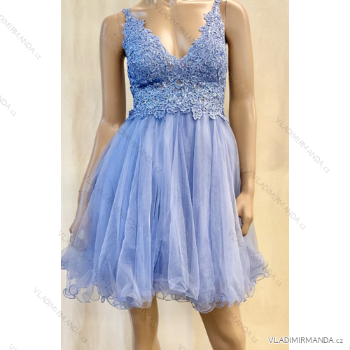 Elegantes trägerloses Damenkleid (S/M EINHEITSGRÖSSE) ITALIAN FASHION FMPRP23DF_8901