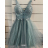 Elegantes trägerloses Damenkleid (S/M EINHEITSGRÖSSE) ITALIAN FASHION FMPRP23DF_8901