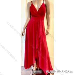 Langes, elegantes trägerloses Damenkleid (Einheitsgröße S/M) ITALIAN FASHION FMPRP23JR19035