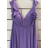 Langes, elegantes Partykleid für Damen mit Trägern (S/M EINHEITSGRÖSSE) ITALIAN FASHION FMPRP23JRE1388