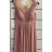 Langes, elegantes ärmelloses Damenkleid (S/M EINHEITSGRÖSSE) ITALIAN FASHION FMPRP23JR-17177