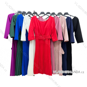 Kurzärmliges Hemdkleid für Damen (S / M ONE SIZE) ITALIAN FASHION IM422633