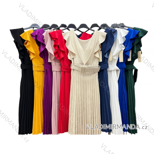 Kurzärmliges Hemdkleid für Damen (S / M ONE SIZE) ITALIAN FASHION IM422633