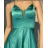 Langes, elegantes Partykleid für Damen mit Trägern (S/M EINHEITSGRÖSSE) ITALIAN FASHION FMPRP23HM2188