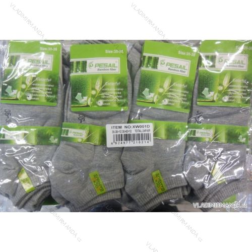 Bambussocken für Damen (35-42 / grau) PESAIL XW001D
