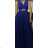 Langes, elegantes, ärmelloses Partykleid für Damen (Einheitsgröße S/M) ITALIAN FASHION FMPRP231203