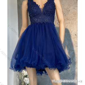 Elegantes Abendkleid für Damen mit Trägern (S/M EINHEITSGRÖSSE) ITALIAN FASHION FMPRP23DF8821