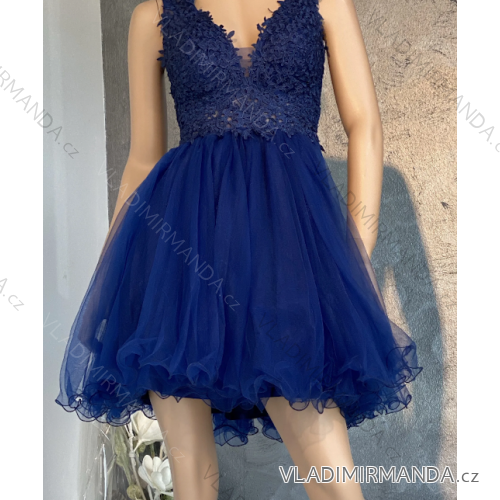 Elegantes Abendkleid für Damen mit Trägern (S/M EINHEITSGRÖSSE) ITALIAN FASHION FMPRP23DF8821