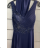 Langes, elegantes, ärmelloses Partykleid für Damen (Einheitsgröße S/M) ITALIAN FASHION FMPRP231663