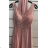 Langes, elegantes, ärmelloses Partykleid für Damen (Einheitsgröße S/M) ITALIAN FASHION FMPRP231663