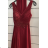 Langes, elegantes, ärmelloses Partykleid für Damen (Einheitsgröße S/M) ITALIAN FASHION FMPRP231663