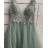 Langes, elegantes Partykleid für Damen mit Trägern (S/M EINHEITSGRÖSSE) ITALIAN FASHION FMPRP23DF8861