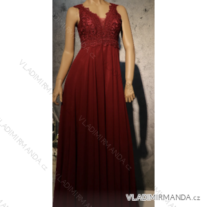 Langes, elegantes Partykleid für Damen mit Trägern (S/M EINHEITSGRÖSSE) ITALIAN FASHION FMPRP23DF8879