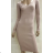 Langes, langärmliges Damenkleid (Einheitsgröße S/M) ITALIAN FASHION FMPRP236171