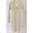 Elegantes Damenkleid mit langen Ärmeln (Einheitsgröße S/M) ITALIAN FASHION FMPRP231416