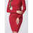 Langarmkleid für Damen (S/M EINHEITSGRÖSSE) ITALIAN FASHION FMPRP23M1555