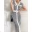 Elegantes Damenkleid mit langen Ärmeln (Einheitsgröße S/M) ITALIAN FASHION IMPOC237186y