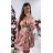 Damen-Langarmkleid (S/M EINHEITSGRÖSSE) ITALIAN FASHION IMPOC236088