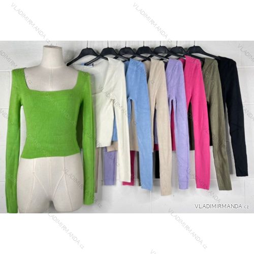 Damen-Langarmpullover (S/M EINHEITSGRÖSSE) ITALIAN FASHION IMPBB23Z58232