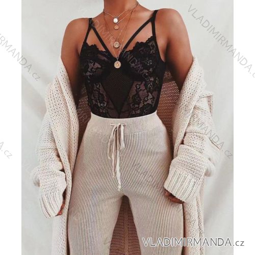 Damen-Body aus Spitze mit Trägern (Einheitsgröße S/M) ITALIAN FASHION IMPGM239013