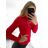Langärmliger gestrickter Rollkragenpullover für Damen (Einheitsgröße S/M) ITALIAN FASHION EXTRA ME IMM22FD9076/DR S/M Beige