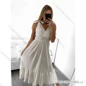Sommer Kurzarm Sommerkleid (S / M ONE SIZE) ITALIENISCHE MODE IMWY21019
