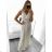 Sommer Kurzarm Sommerkleid (S / M ONE SIZE) ITALIENISCHE MODE IMWY21019