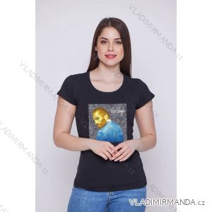 Damen-Kurzarm-T-Shirt (S-XL) GLO STORY GLO23WPO-P8507