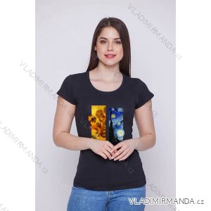 Damen-Kurzarm-T-Shirt (S-XL) GLO STORY GLO23WPO-P8513