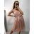 Trägerloses Partykleid für Damen aus Tüll (Einheitsgröße S/M/L) ITALIAN FASHION IM9239005